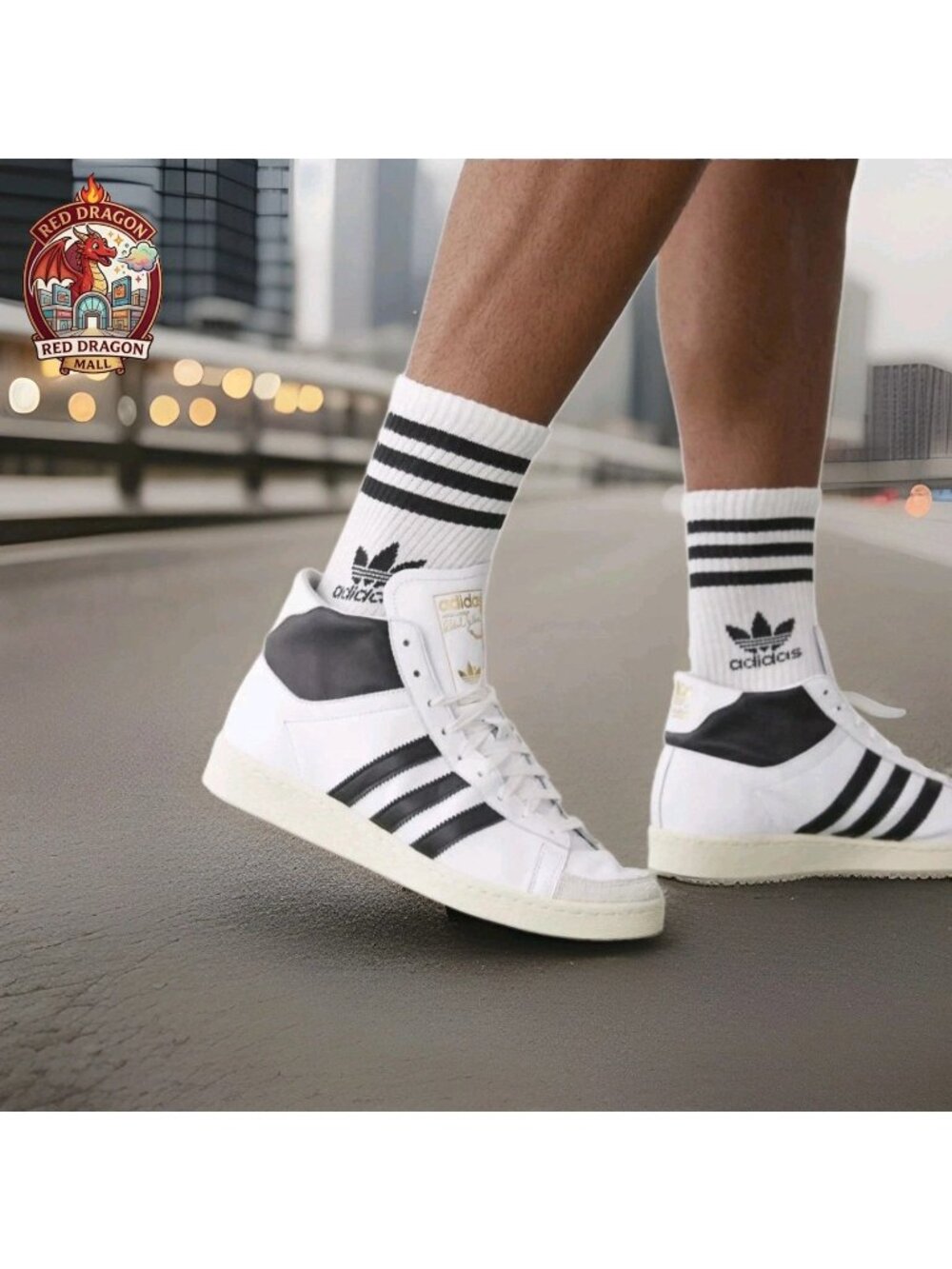 Adidas Originals Jabbar Hi Cloud White Core Black JI3445 - Men's Size 9